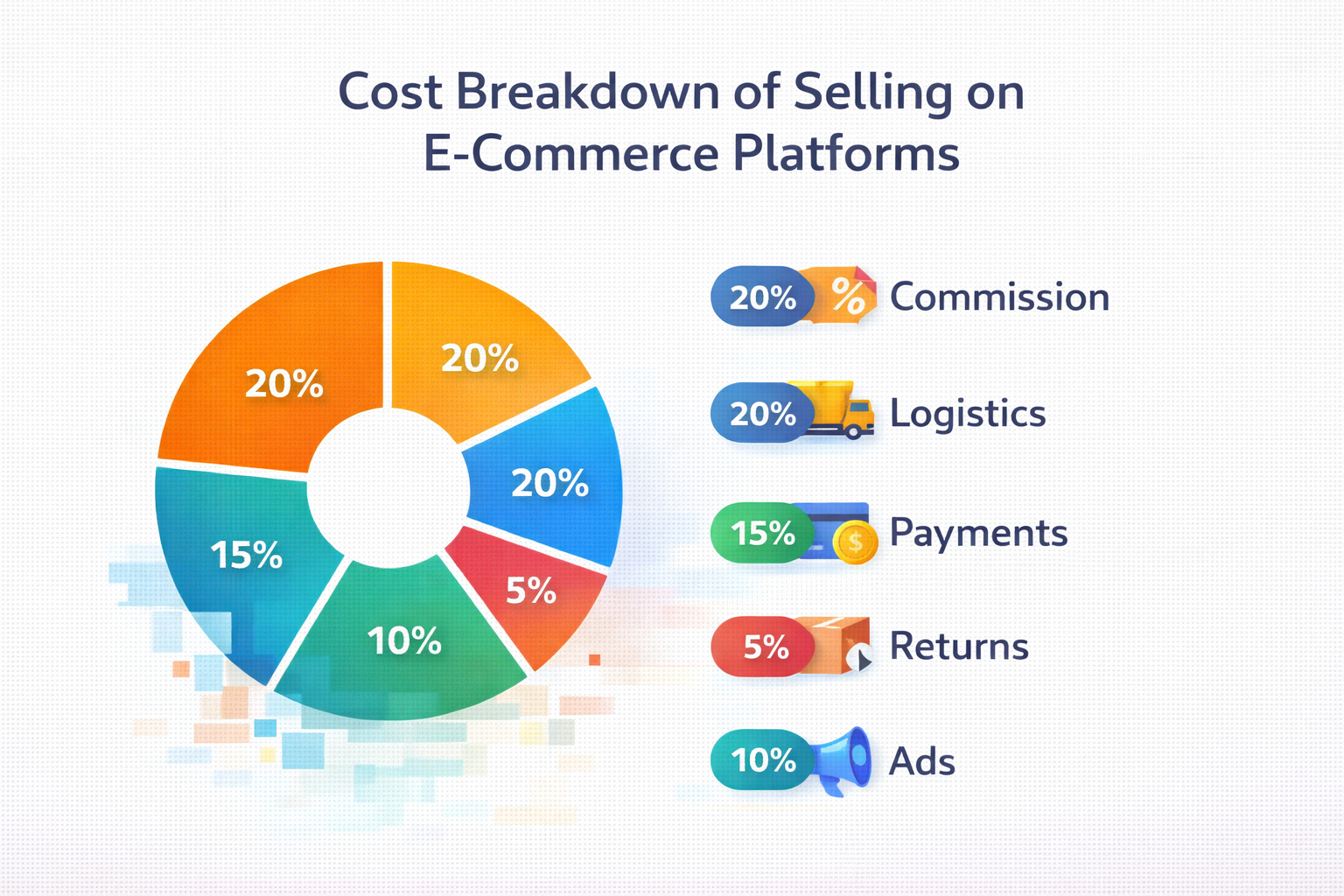 cost breakdown of selling on e-commerce platforms - MSME Story
